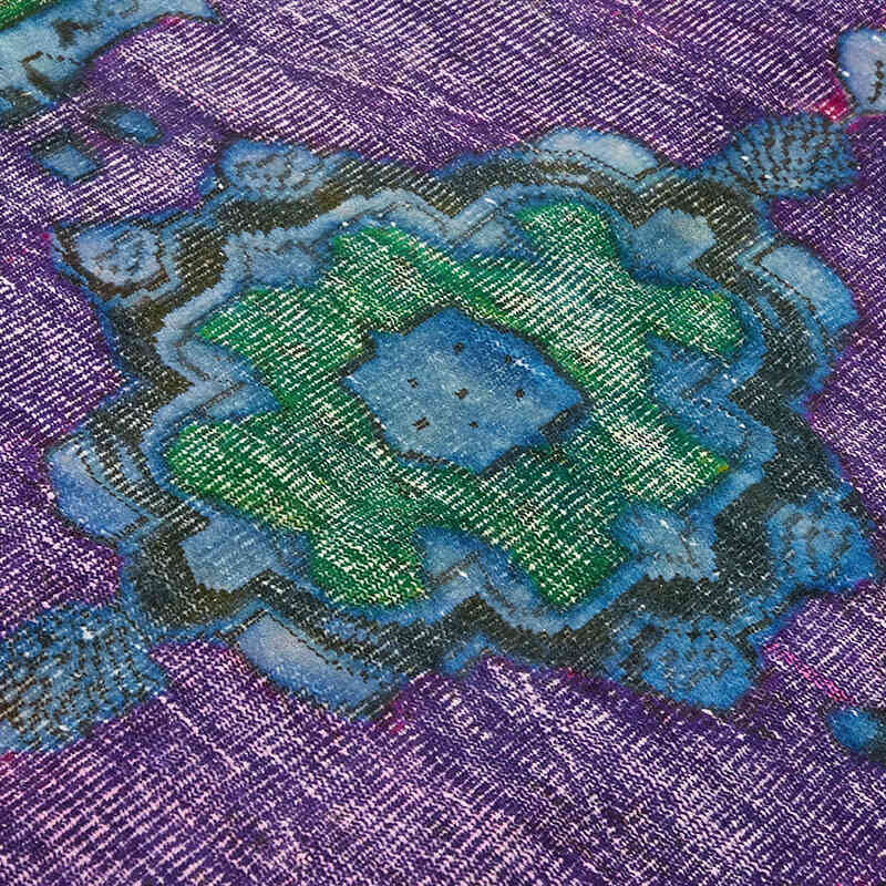 Alfombra Tallada a Mano Sobre Teñida - 173 cm x 276 cm - K0082194