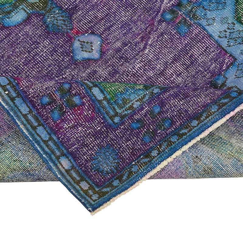 Alfombra Tallada a Mano Sobre Teñida - 173 cm x 276 cm - K0082194