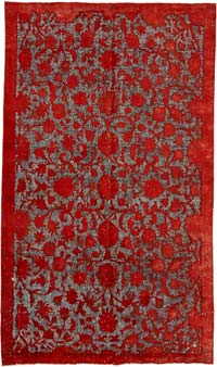 El Oyması Boyalı Halı - 171 cm x 286 cm