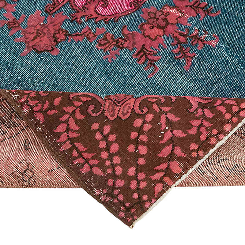 Alfombra Tallada a Mano Sobre Teñida - 209 cm x 309 cm - K0082197