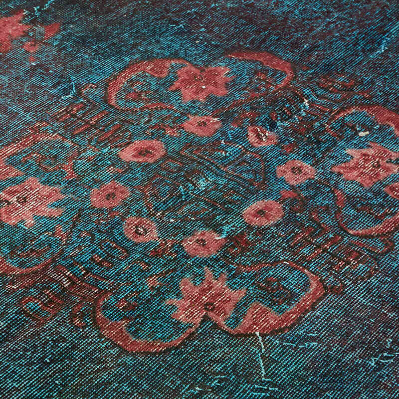 El Oyması Boyalı Halı - 216 cm x 348 cm - K0082200