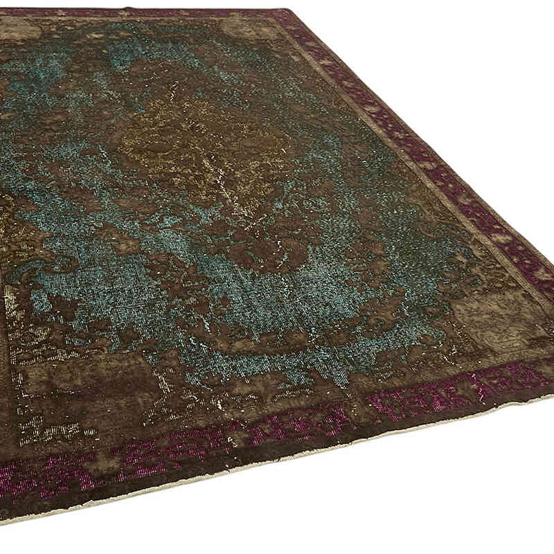 El Oyması Boyalı Halı - 202 cm x 317 cm - K0082202