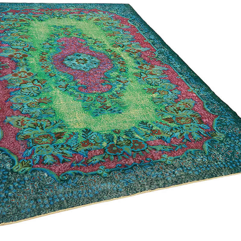 El Oyması Boyalı Halı - 190 cm x 293 cm - K0082203