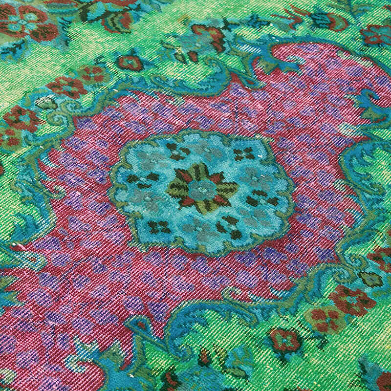 El Oyması Boyalı Halı - 190 cm x 293 cm - K0082203