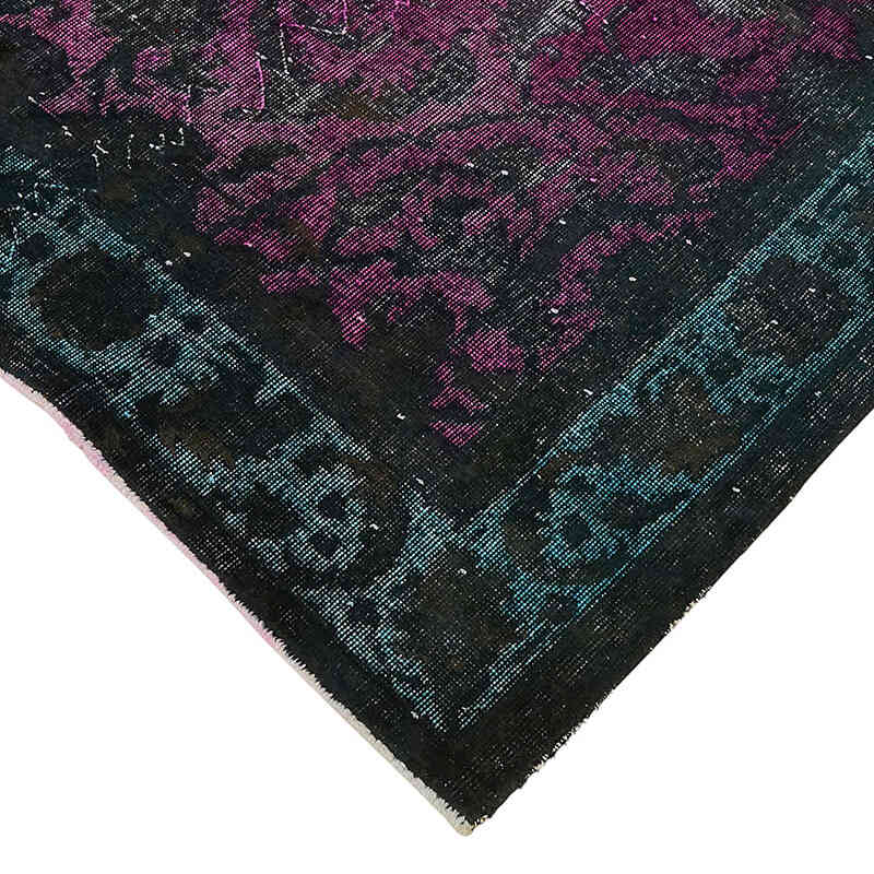 Hand Carved Over-Dyed Rug - 6' 9" x 10' 8" (81" x 128") - K0082206