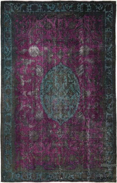 El Oyması Boyalı Halı - 206 cm x 326 cm