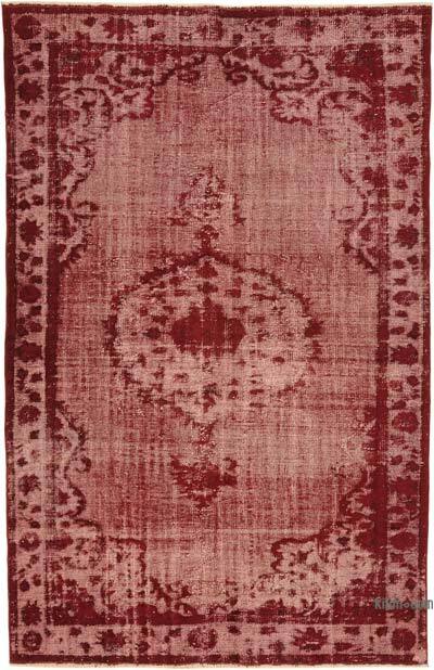 El Oyması Boyalı Halı - 174 cm x 265 cm