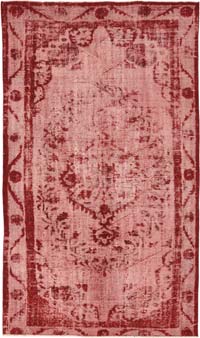 El Oyması Boyalı Halı - 175 cm x 295 cm
