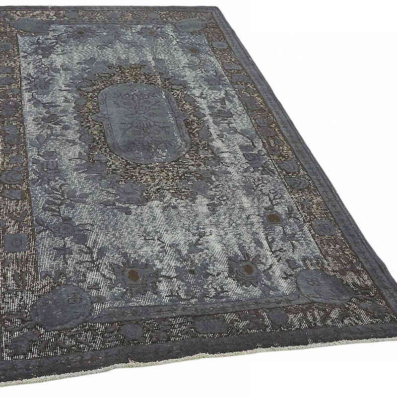 Alfombra Tallada a Mano Sobre Teñida - 128 cm x 220 cm - K0082216