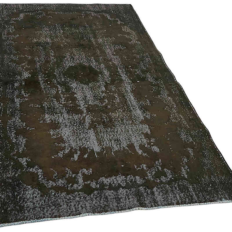 Alfombra Tallada a Mano Sobre Teñida - 117 cm x 219 cm - K0082217