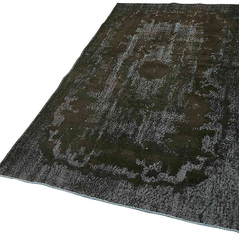 Alfombra Tallada a Mano Sobre Teñida - 117 cm x 219 cm - K0082217