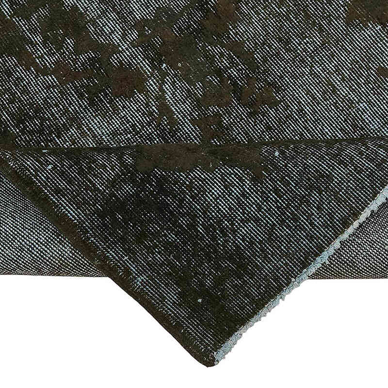 Alfombra Tallada a Mano Sobre Teñida - 117 cm x 219 cm - K0082217