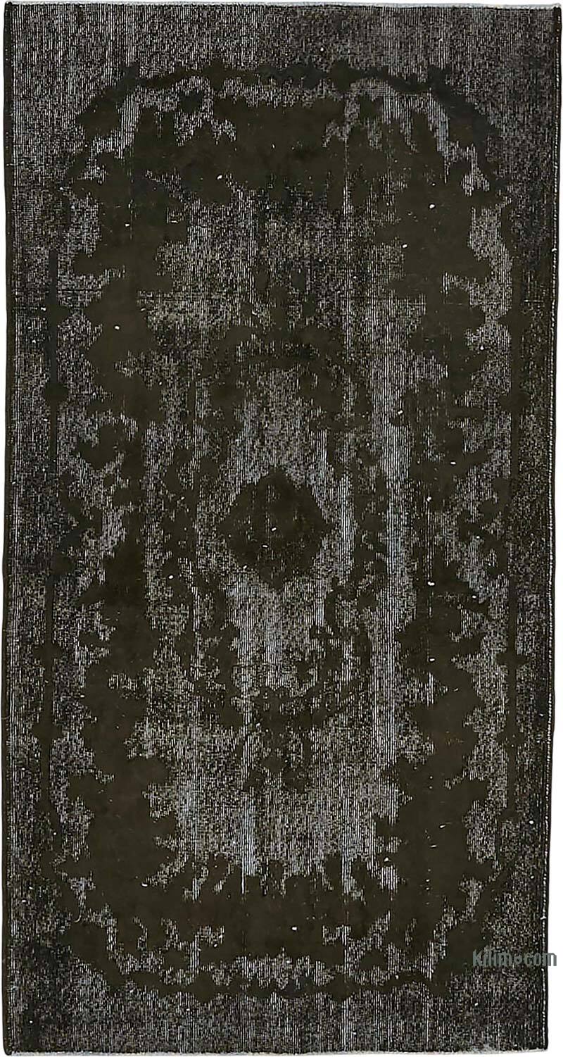 Alfombra Tallada a Mano Sobre Teñida - 117 cm x 219 cm - K0082217