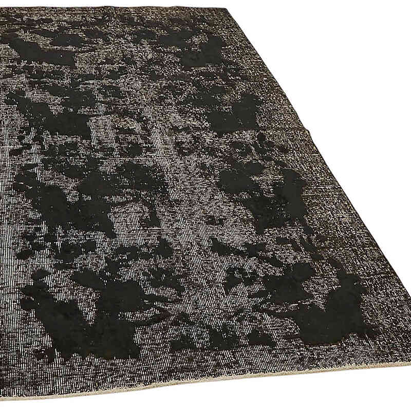 Hand Carved Over-Dyed Rug - 3' 9" x 6' 6" (45" x 78") - K0082218