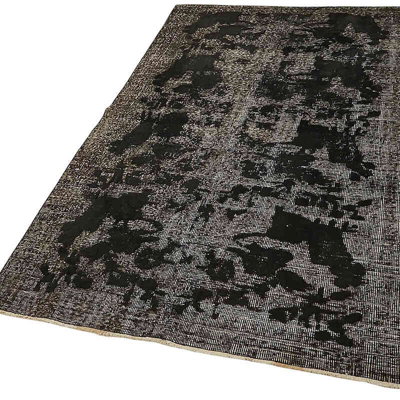 Hand Carved Over-Dyed Rug - 3' 9" x 6' 6" (45" x 78") - K0082218
