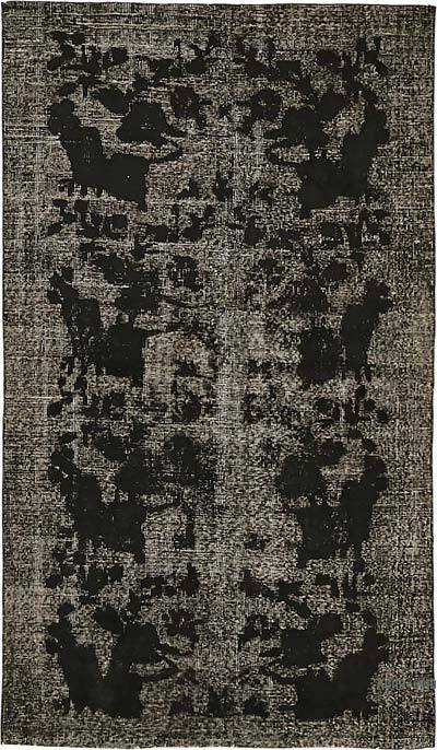 El Oyması Boyalı Halı - 115 cm x 198 cm