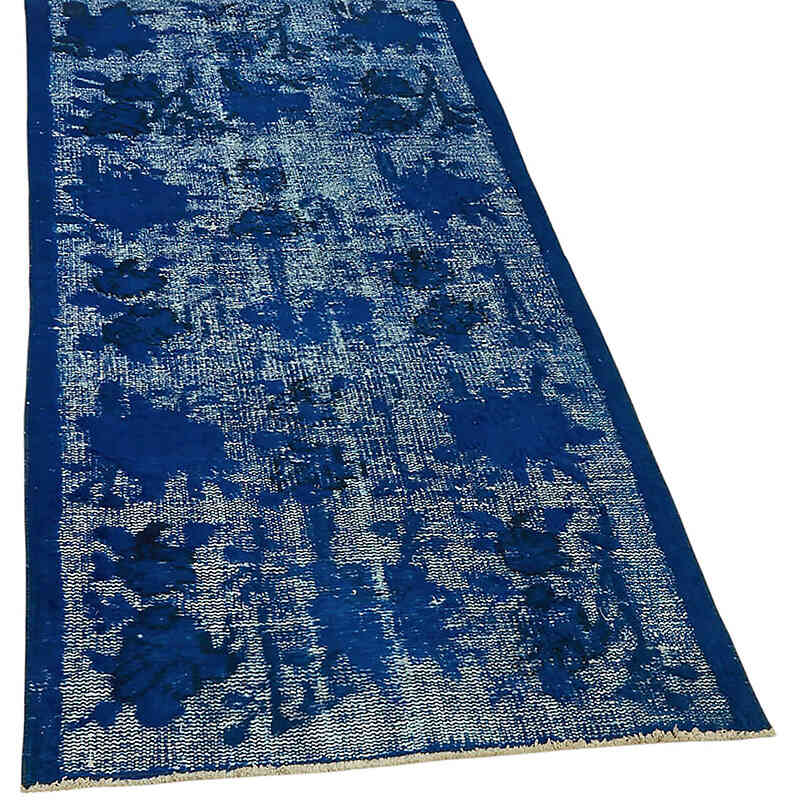 Hand Carved Over-Dyed Rug - 2' 9" x 5' 11" (33" x 71") - K0082221