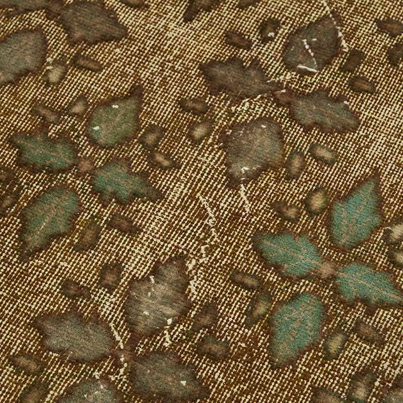 Hand Carved Over-Dyed Rug - 3' 7" x 6' 8" (43" x 80") - K0082222