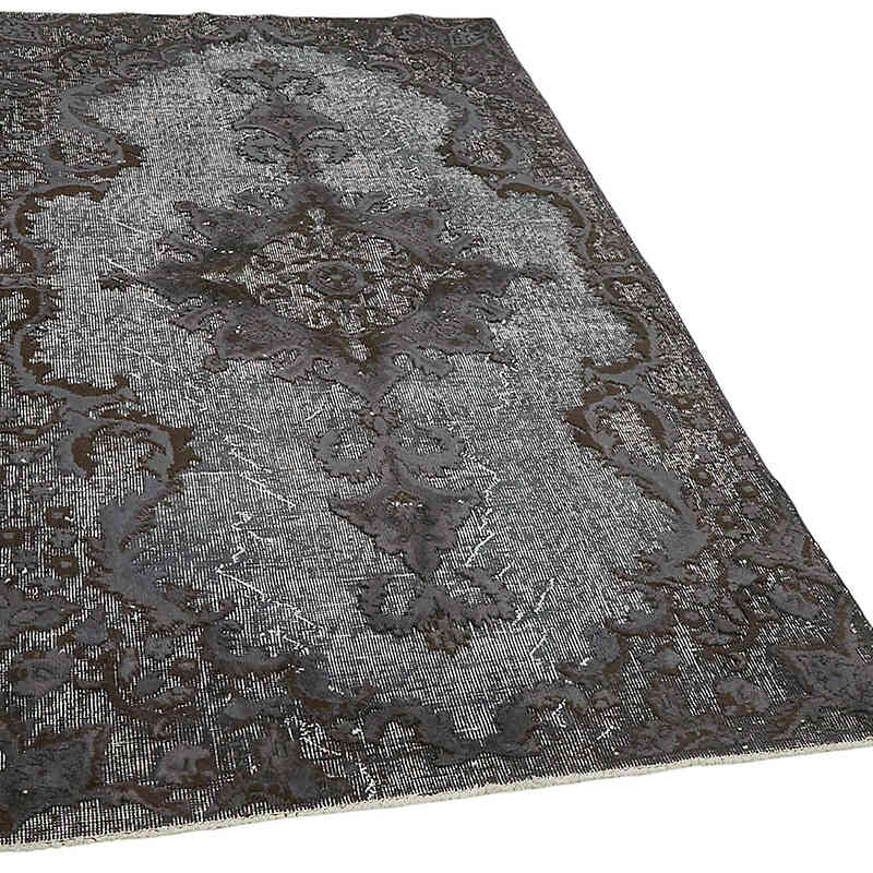 Hand Carved Over-Dyed Rug - 3' 11" x 6' 11" (47" x 83") - K0082223