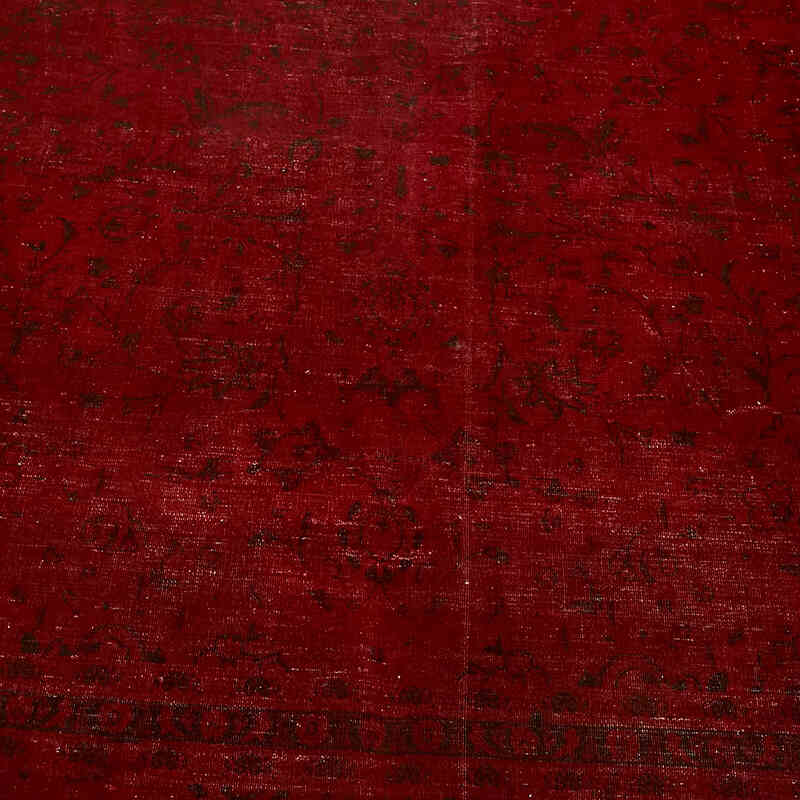 Alfombra Oriental Vintage Teñida a Mano Sobretintada - 250 cm x 300 cm - K0082226