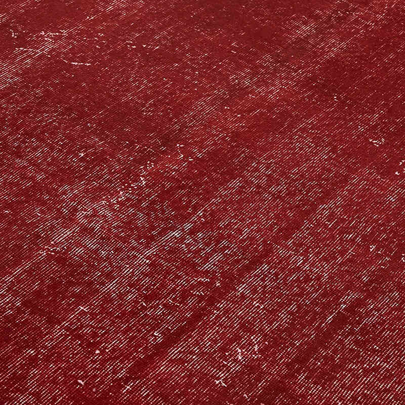 Overdyed Vintage Hand-knotted Oriental Rug - 8' 2" x 9' 10" (98" x 118") - K0082228