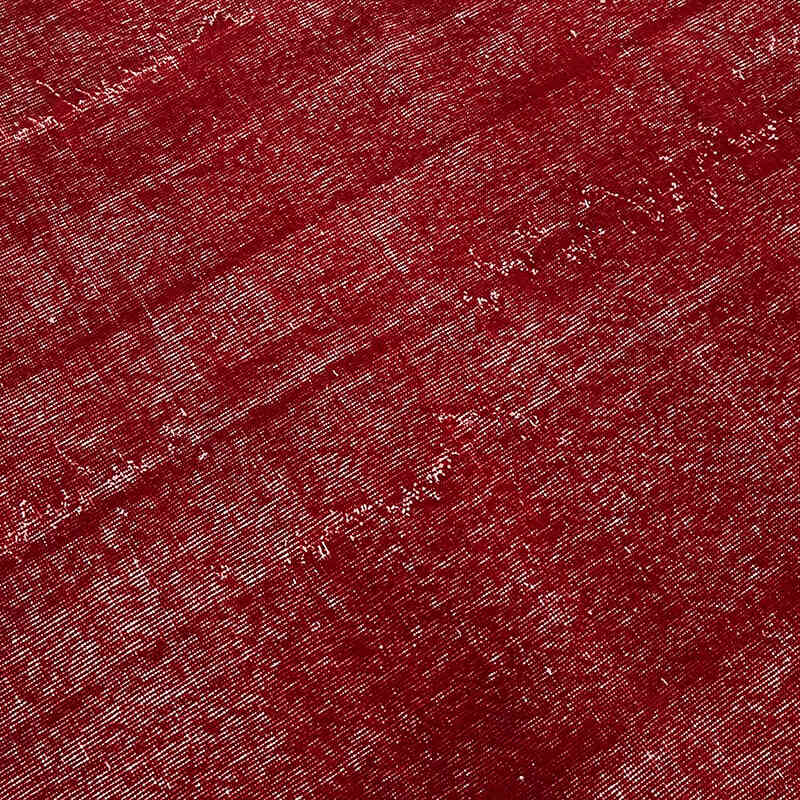 Overdyed Vintage Hand-knotted Oriental Rug - 8' 2" x 9' 10" (98" x 118") - K0082228