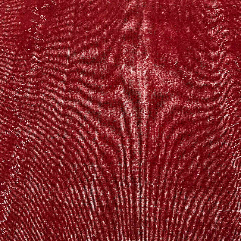 Overdyed Vintage Hand-knotted Oriental Rug - 8' 2" x 9' 10" (98" x 118") - K0082228