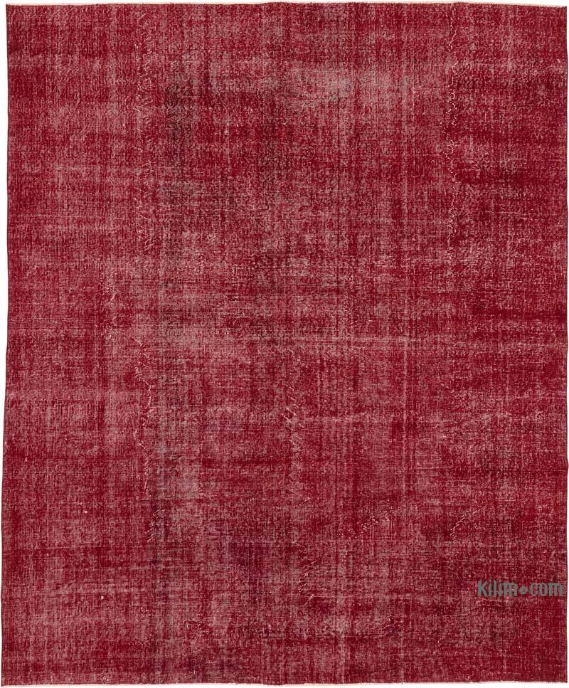 Alfombra Oriental Vintage Teñida a Mano Sobretintada - 250 cm x 300 cm - K0082230