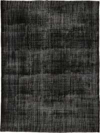 Overdyed Vintage El Dokuma Oryantal Halı - 271 cm x 354 cm