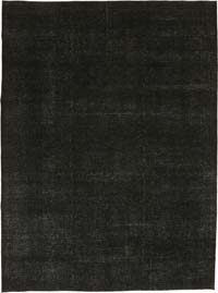 Overdyed Vintage El Dokuma Oryantal Halı - 300 cm x 400 cm