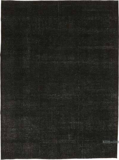 Overdyed Vintage Hand-knotted Oriental Rug - 9' 10" x 13' 1" (118" x 157")