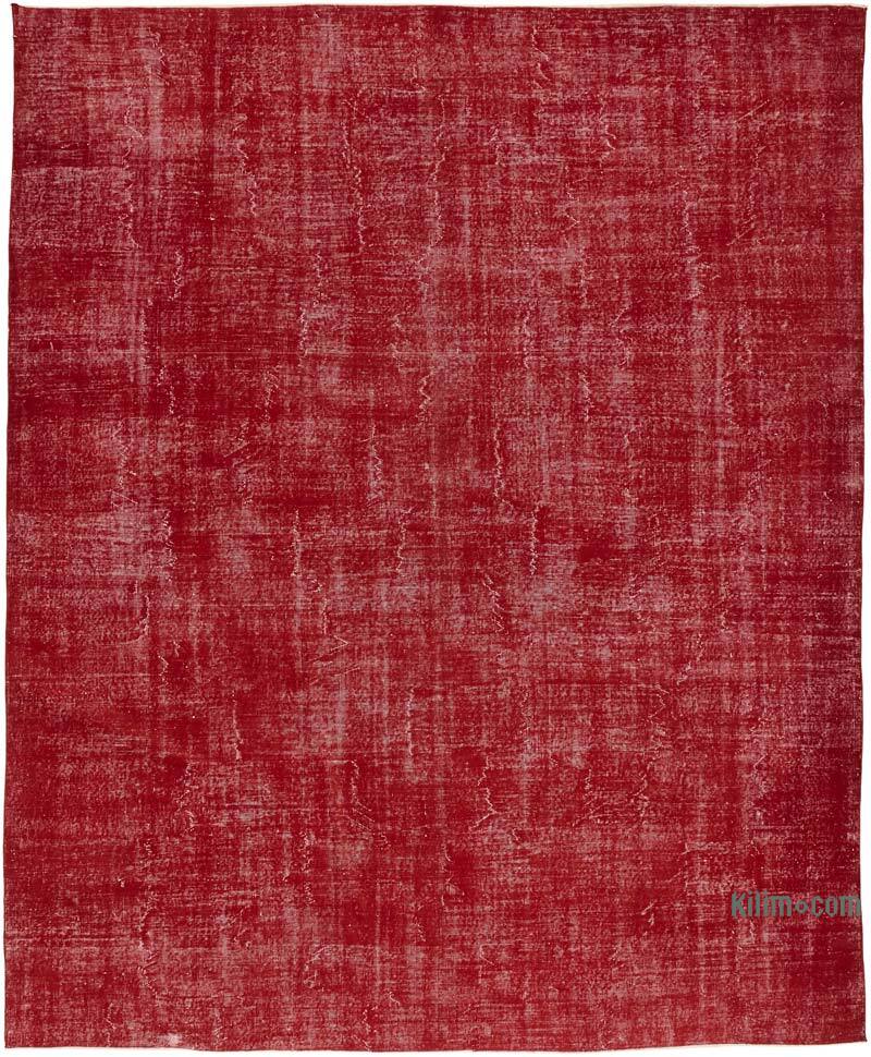 Alfombra Oriental Vintage Teñida a Mano Sobretintada - 300 cm x 400 cm - K0082234