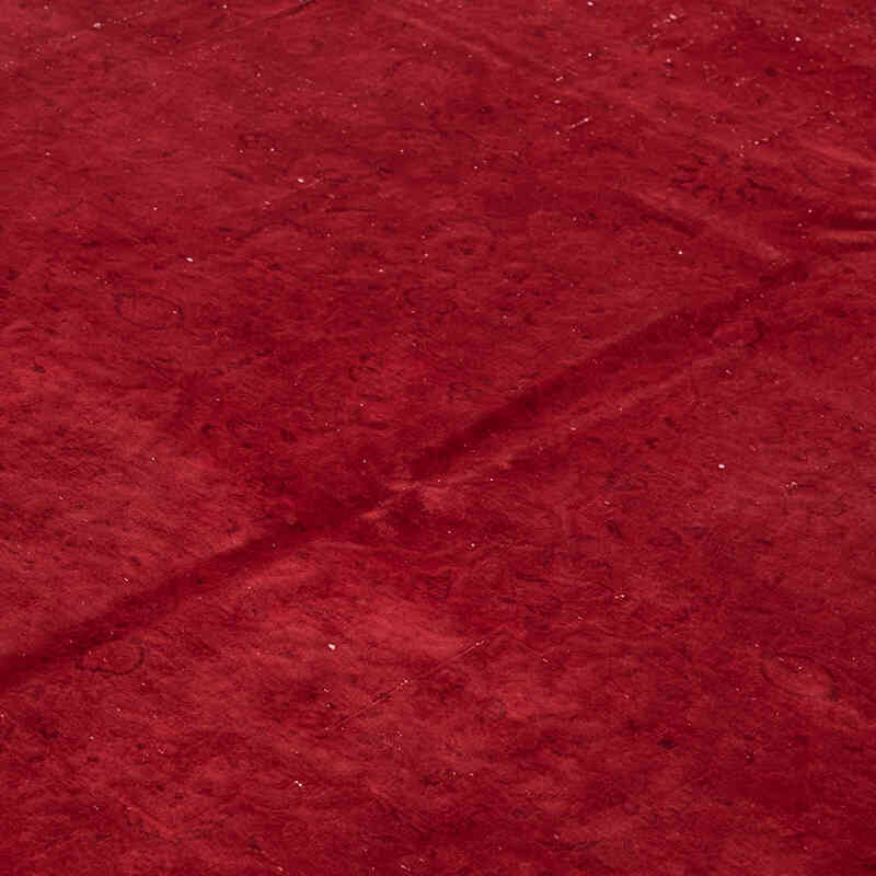 Overdyed Vintage Hand-knotted Oriental Rug - 9' 10" x 13' 1" (118" x 157") - K0082235