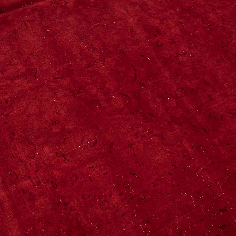 Overdyed Vintage Hand-knotted Oriental Rug - 9' 10" x 13' 1" (118" x 157") - K0082235