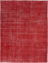 Overdyed Vintage Hand-knotted Oriental Rug - 9' 10" x 13' 1" (118" x 157")