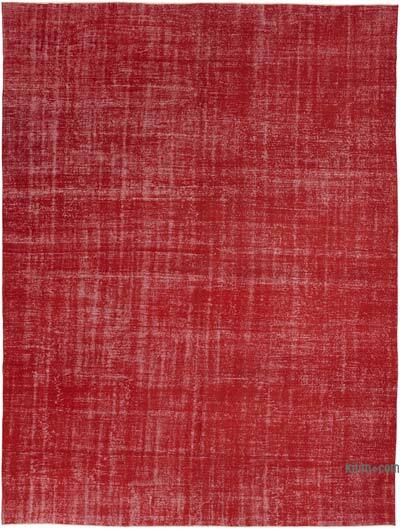 Alfombra Oriental Vintage Teñida a Mano Sobretintada - 300 cm x 400 cm