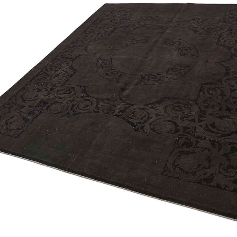 Alfombra Oriental Vintage Teñida a Mano Sobretintada - 236 cm x 292 cm - K0082240