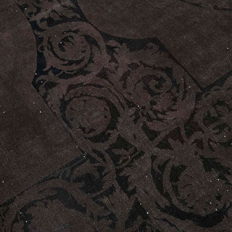 Alfombra Oriental Vintage Teñida a Mano Sobretintada - 236 cm x 292 cm - K0082240