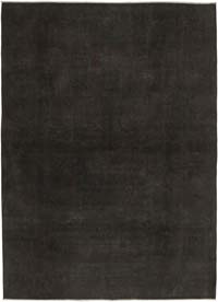 Overdyed Vintage Hand-knotted Oriental Rug - 8' 4" x 11' 6" (100" x 138")