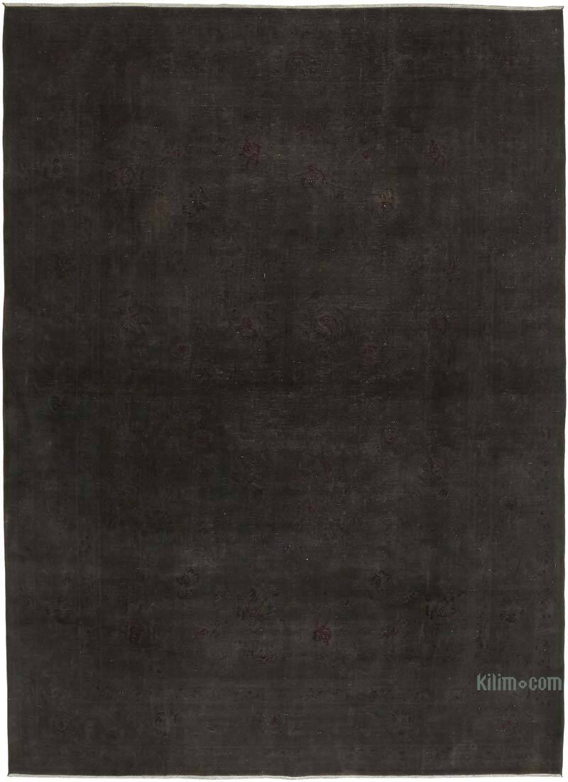 Overdyed Vintage Hand-knotted Oriental Rug - 8' 4" x 11' 6" (100" x 138") - K0082242