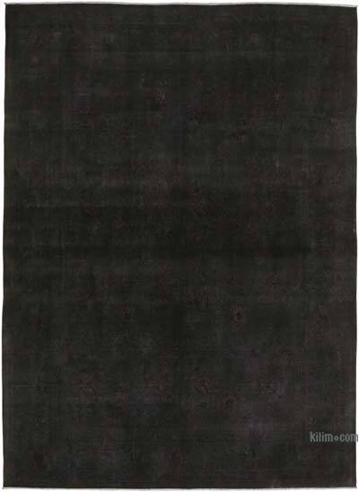 Overdyed Vintage Hand-knotted Oriental Rug - 8' 4" x 11' 6" (100" x 138")