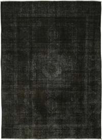 Overdyed Vintage El Dokuma Oryantal Halı - 280 cm x 386 cm