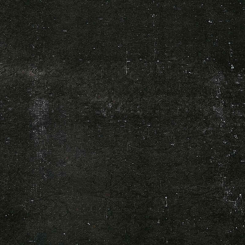 Overdyed Vintage El Dokuma Oryantal Halı - 278 cm x 398 cm - K0082245