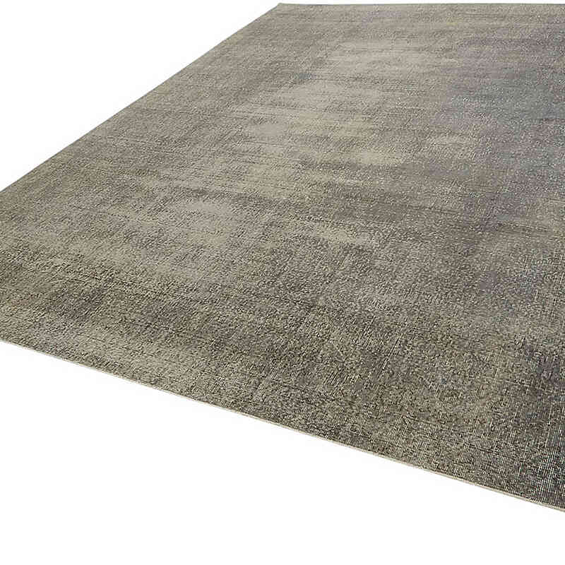Alfombra Oriental Vintage Teñida a Mano Sobretintada - 297 cm x 383 cm - K0082246