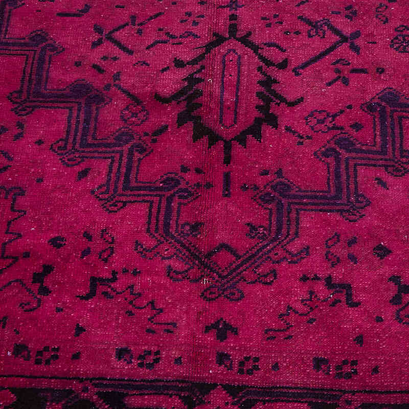 Alfombra Oriental Vintage Teñida a Mano Sobretintada - 200 cm x 300 cm - K0082247
