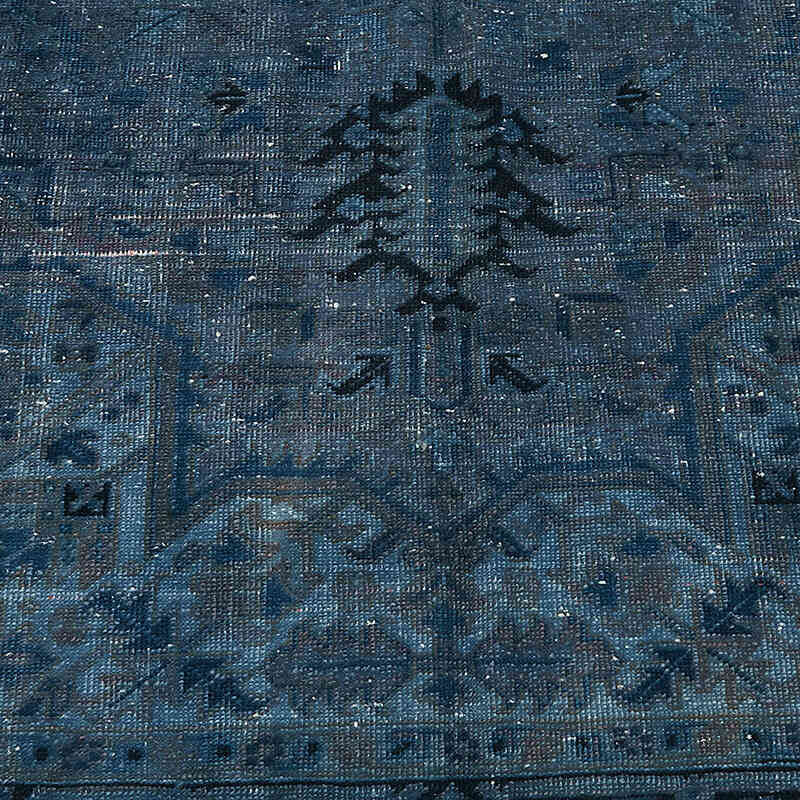 Overdyed Vintage El Dokuma Oryantal Halı - 250 cm x 296 cm - K0082248