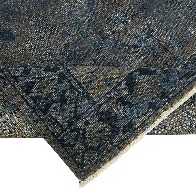 Alfombra Oriental Vintage Teñida a Mano Sobretintada - 172 cm x 226 cm - K0082249