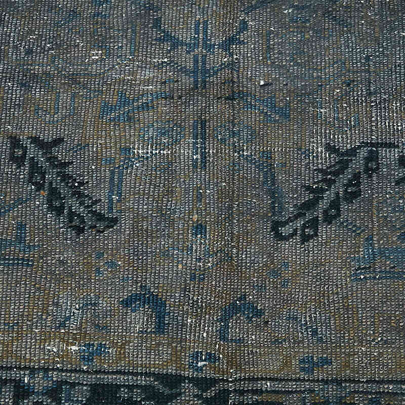 Alfombra Oriental Vintage Teñida a Mano Sobretintada - 172 cm x 226 cm - K0082249