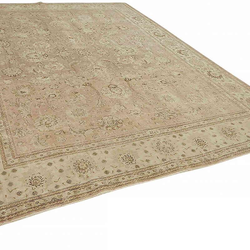Vintage Hand-Knotted Oriental Rug - 9' 5" x 12' 8" (113" x 152") - K0082253
