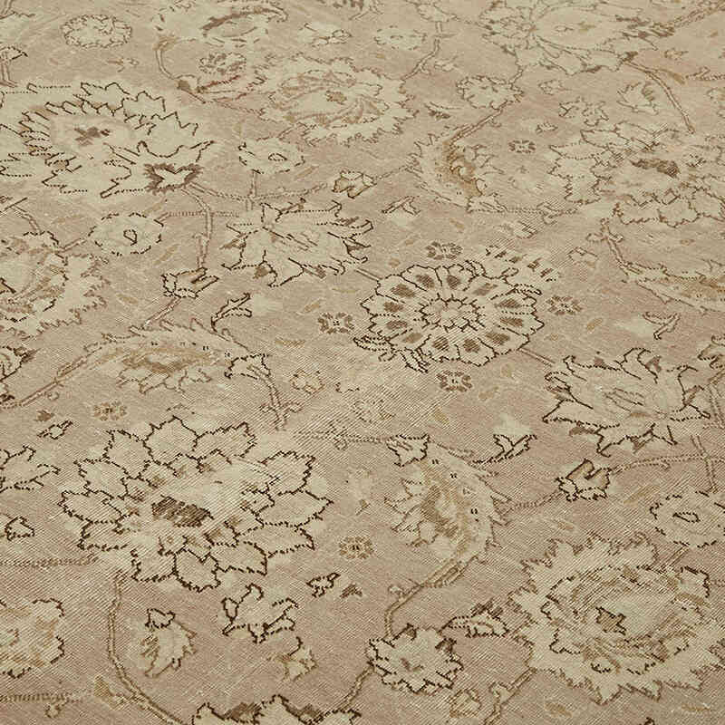 Vintage Hand-Knotted Oriental Rug - 9' 5" x 12' 8" (113" x 152") - K0082253